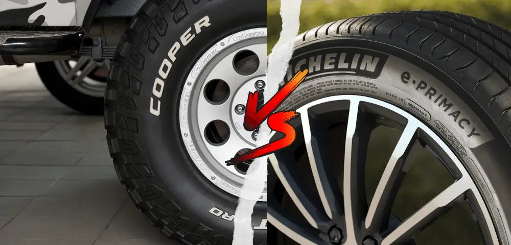 cooper vs Michelin tires