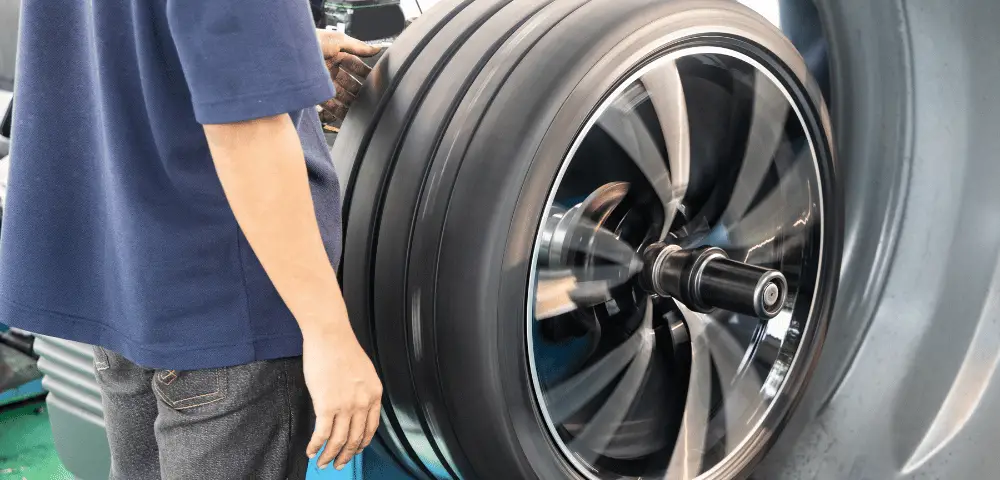 Tire road force balancing